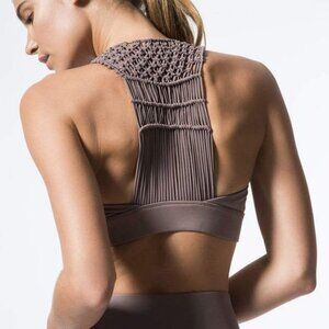 Carbon38 Sayang Collection Canggu Bra, Size XS, Beige, EUC